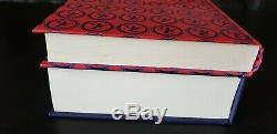 Cassandra Clare Chain of Gold/Red Scrolls Magic SIGNED/Stamped Clothbound Foil