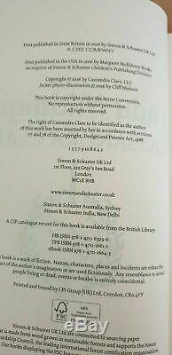 Cassandra Clare Lady Midnight SIGNED Waterstones Runes Edition Dark Artifices 1