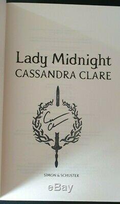 Cassandra Clare Signed Waterstones Runes Clothbound Ltd Editions Dark Artifices
