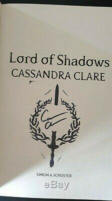 Cassandra Clare Signed Waterstones Runes Clothbound Ltd Editions Dark Artifices