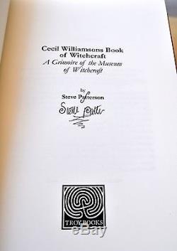 Cecil Williamson's Book of Witchcraft 1/10 Book of 2014 Talismanic Grimoire Troy