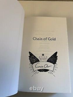 Chain Of Gold, Waterstones Exclusive Rune Edition. Stamp Signed. Cassandra Clare