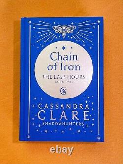 Chain of Iron Exclusive Illumicrate Brand New Unread Cassandra Clare Signed