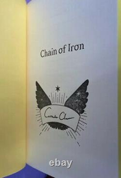 Chain of Iron Exclusive Illumicrate Unread Cassandra Clare Stamp-Signed