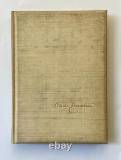 Charles Baudelaire Rare book 1st edition signed by T S Eliot good condition