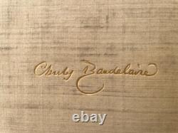 Charles Baudelaire Rare book 1st edition signed by T S Eliot good condition