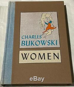 Charles Bukowski WOMEN first, signed limited with scarce BSP announcement laid in