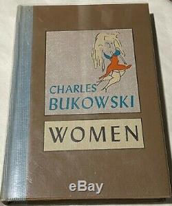 Charles Bukowski WOMEN first, signed limited with scarce BSP announcement laid in