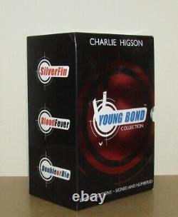 Charlie Higson Young Bond Collection Signed 1st/1st (2008 Ltd Editions)