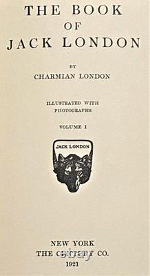 Charmian London / THE BOOK OF JACK LONDON 2 VOLUMES Signed 1st Edition 1921
