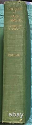 Charmian London / THE BOOK OF JACK LONDON 2 VOLUMES Signed 1st Edition 1921