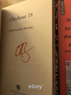 Checkout 19 -Claire-Louise Bennett. Signed 1st Edition 1st Printing And Bookmark