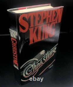 Christine Stephen King SIGNED & INSCRIBED True 1st/1st Edition RARE NICE