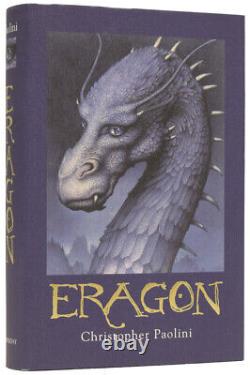 Christopher PAOLINI, born 1983 / Eragon Inheritance Book One Signed 1st Edition