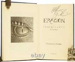 Christopher PAOLINI, born 1983 / Eragon Inheritance Book One Signed 1st Edition