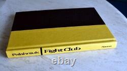 Chuck PalahniukSIGNED/LINED & BLOODIEDFight Club1st Edition + Photos