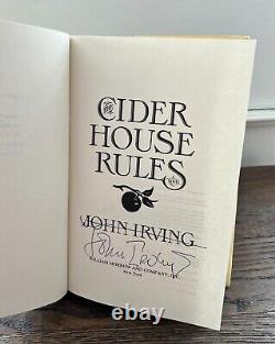 Cider House Rules John Irving SIGNED 1st Edition RARE