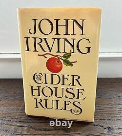 Cider House Rules John Irving SIGNED 1st Edition RARE