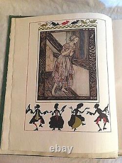 Cinderella 1st/1st 1919 SIGNED by Arthur Rackham Scarce Limited Ed 744/850