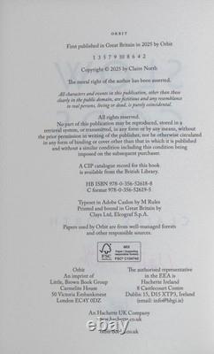 Claire North / Slow Gods Signed 1st Edition 2025