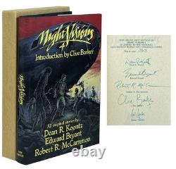 Clive Barker / Night Visions 4 Four Signed 1st Edition 1987