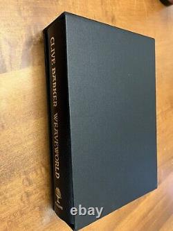 Clive Barker / WEAVEWORLD Signed 1st Edition 1987