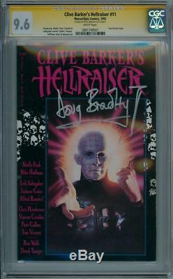 Clive Barker's Hellraiser #11 Cgc 9.6 Signature Series Signed Doug Bradley