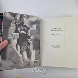 Clive Barker's Shadows In Eden 1st Edition Signed By Author In Slipcase