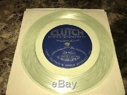 Clutch Rare Pitchfork Limited Edition Clear Color 7 Vinyl 45 Record 1991 Signed