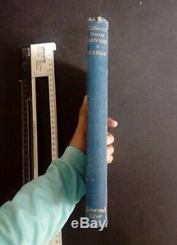 Collected Poems, 1909-1935 T. S. Eliot 1936 First Edition signed by the author