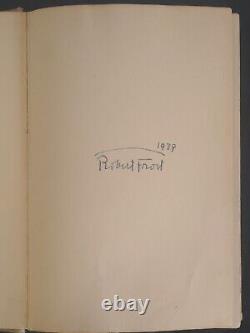 Collected Poems of Robert Frost Signed First Edition (1st Printing) 1939