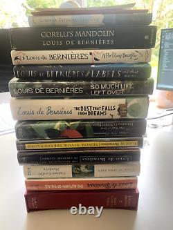 Collection of Louis De Bernieres SIGNED 1st Edition books