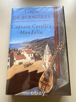 Collection of Louis De Bernieres SIGNED 1st Edition books