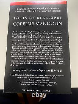 Collection of Louis De Bernieres SIGNED 1st Edition books