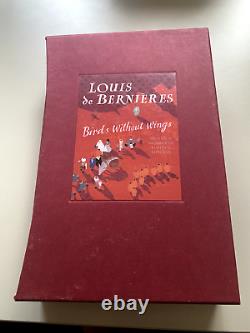 Collection of Louis De Bernieres SIGNED 1st Edition books