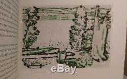 Colophon Quarterly Part 5 David B. Milne Hilltop original signed drypoint as new