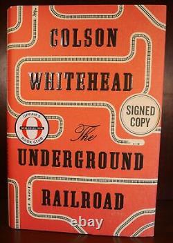 Colson Whitehead / The Underground Railroad SIGNED 1st Edition 2016