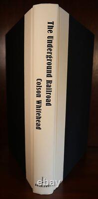Colson Whitehead / The Underground Railroad SIGNED 1st Edition 2016