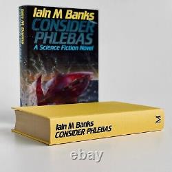 Consider Phlebas. SIGNED, 1st Edition, First Printing. Iain Banks