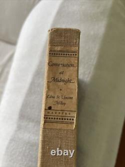 Conversation At Midnight First Edition, Signed and Numbered, Uncut pages