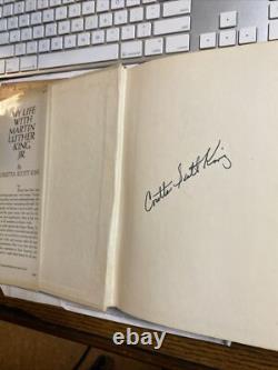 Coretta Scott KING / My Life with Martin Luther King Jr Signed 1st Edition 1969