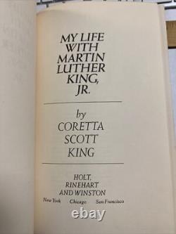 Coretta Scott KING / My Life with Martin Luther King Jr Signed 1st Edition 1969