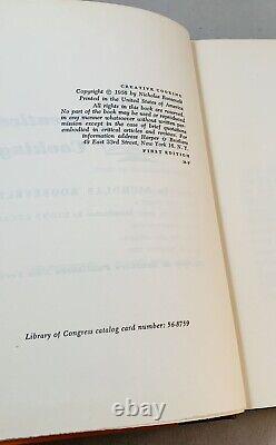 Creative Cooking-Nicholas Roosevelt-SIGNED! -TRUE First Edition/1st Printing-RARE