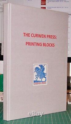 Curwen Press Printing Blocks Ltd. Ed 100 Copies Only Signed Hardback Scarce