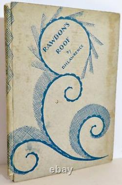 D H Lawrence / Rawdon's Roof Limited Signed 1st Edition 1928