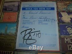 DAVID BOWIE From Station To Station SIGNED GENESIS PUBLICATIONS BOOK Rock