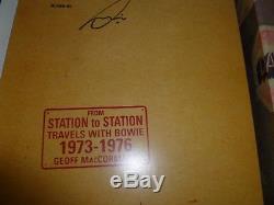 DAVID BOWIE From Station To Station SIGNED GENESIS PUBLICATIONS BOOK Rock