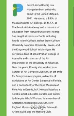 DAVID HOCKNEY 1ST AMER EDITION SIGNED 1 Owner FULL HISTORY LOA Excellent Cond