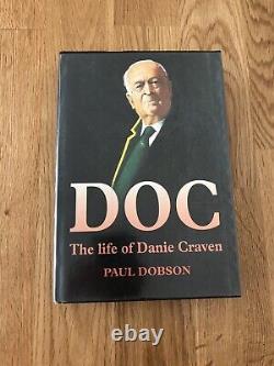 DOC The Life of Danie Craven 1st edition SIGNED by 4 legendary Springboks