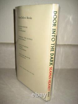 DOOR INTO THE DARK Seamus Heaney SIGNED 1st Edition POEMS Nobel Prize POETRY